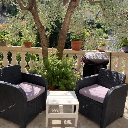 La Cigale Avec Grande Terrasse شقة مينتون