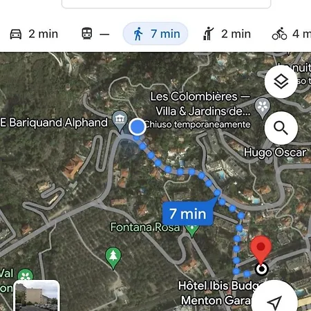 La Cigale Avec Grande Terrasse Menton