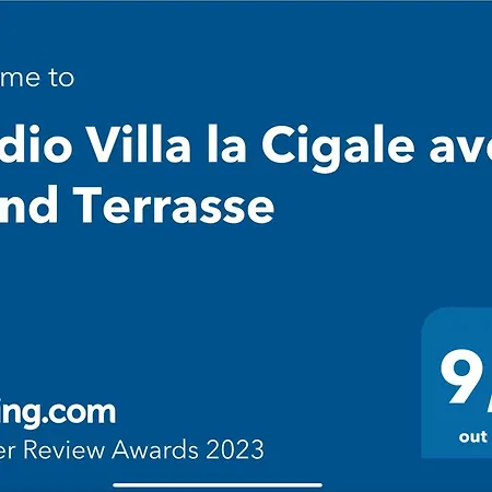 شقة La Cigale Avec Grande Terrasse