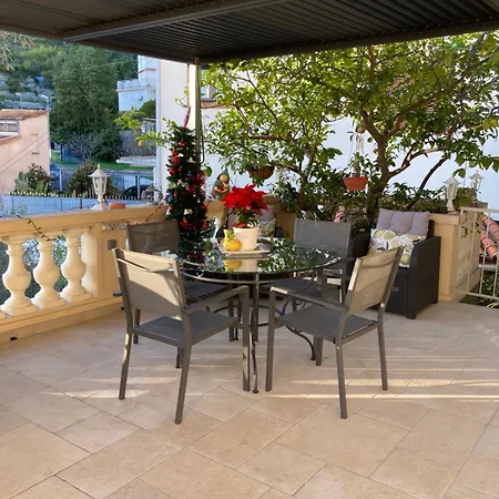 La Cigale Avec Grande Terrasse Apartmán Menton