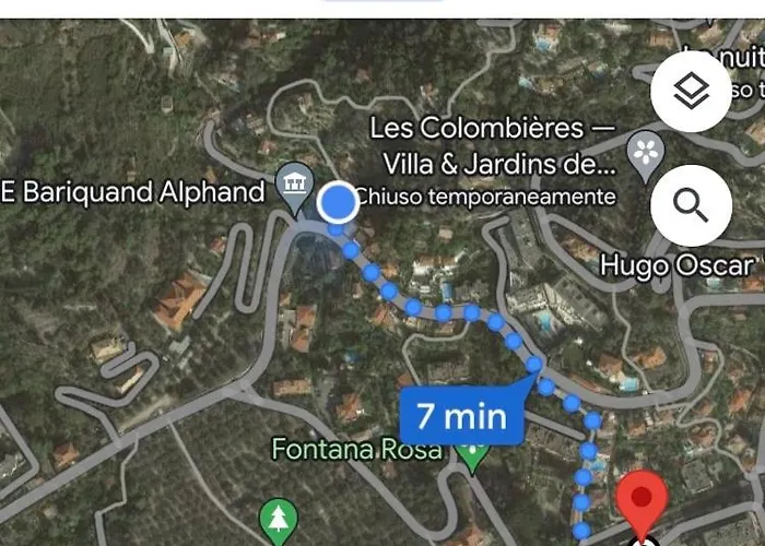 La Cigale Avec Grande Terrasse Мантон